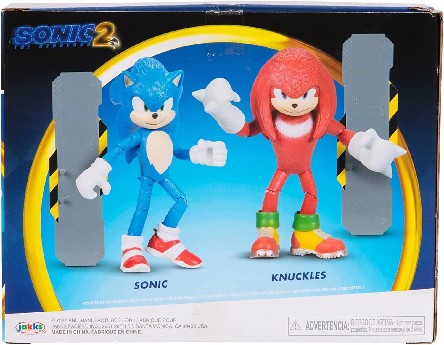 Red Sonic 2 Action Figure 2 Pack I102
