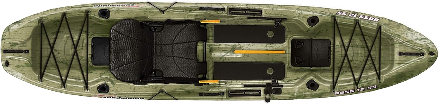 12 ft Sit On Top Fishing Kayak with Paddle E653961