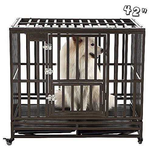 Heavy Duty Metal Dog Crate S75864