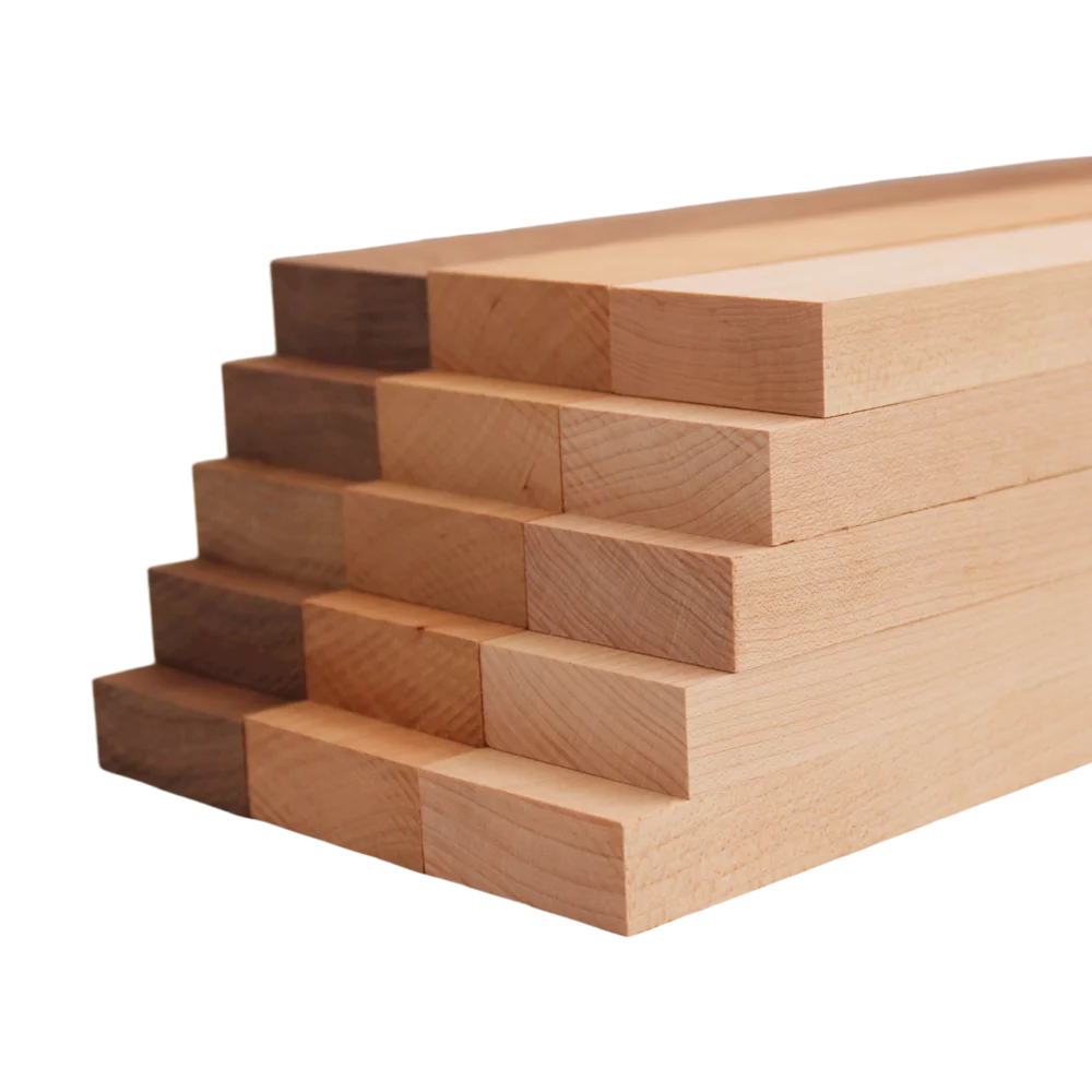 Walnut Maple Cherry Boards 3/4" x 2" 15 Pcs I675872