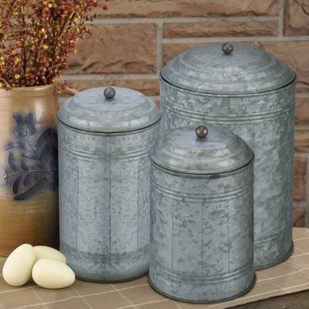3 Piece Kitchen Canister Set M791