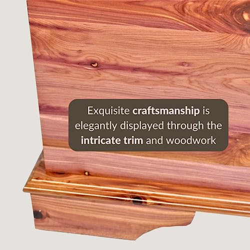 Natural Red Cedar Hope Chest Storage Trunk N341669
