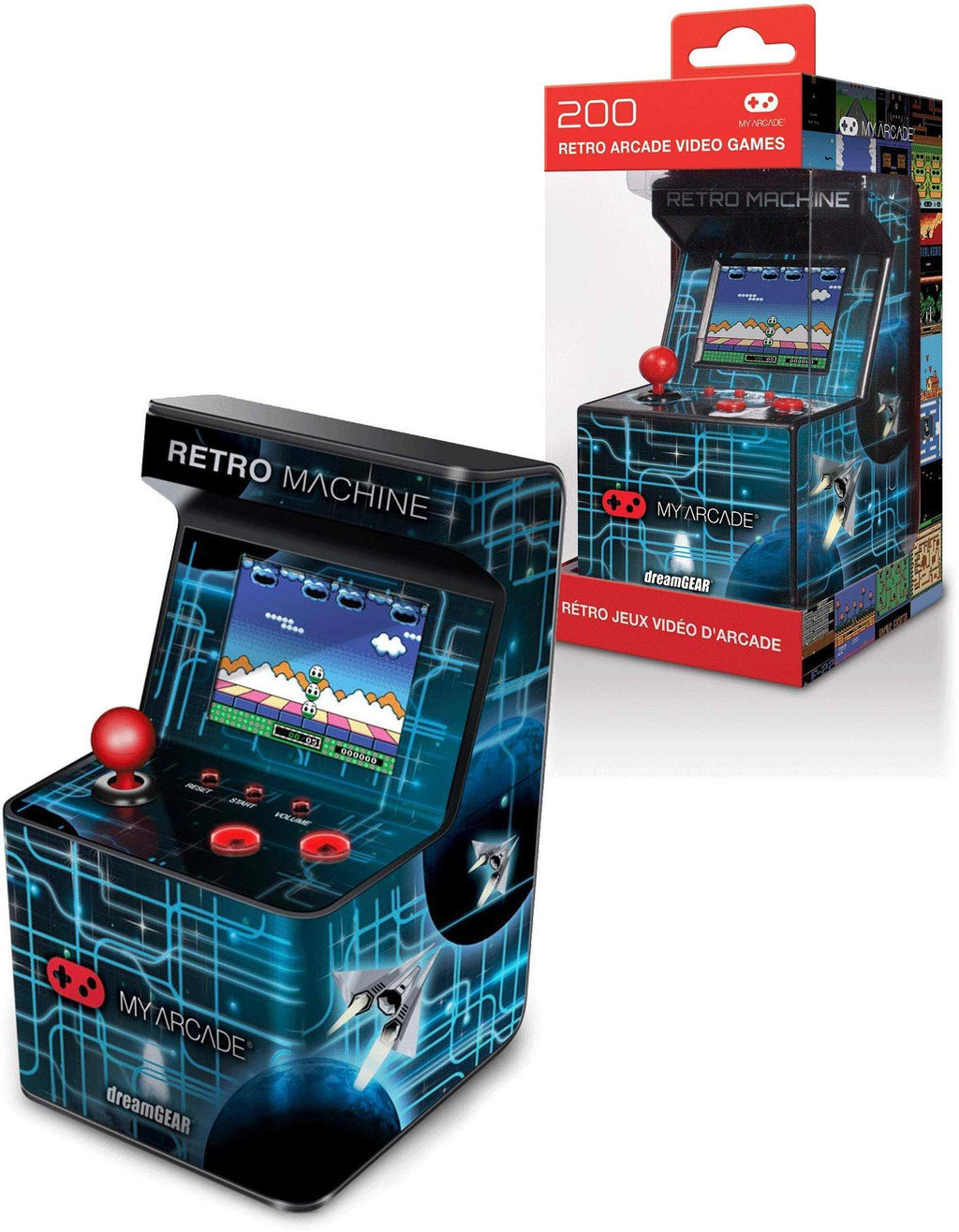 Retro Gaming System with 200 Games A566229