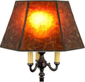 18 Inch Hex Floor Lampshade K3668