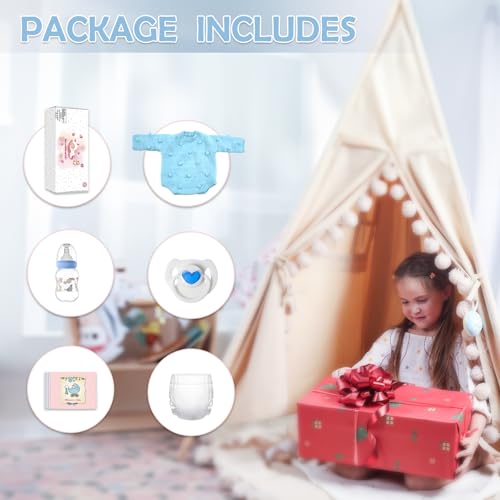 20 Inch Lifelike Reborn Baby Doll with Weighted Soft Body F858473