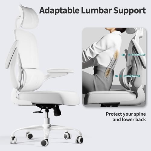 Ergonomic Mesh High Back Office Chair with Wheels (Black) J124950