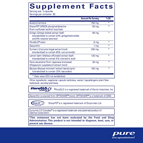 180 Capsules Memory Support Formula Q76456