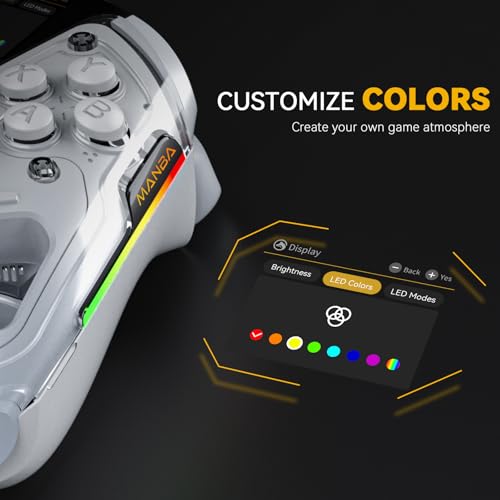 Black Wireless Gaming Controller with Charging Dock B715901