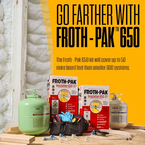 Spray Foam Insulation, 30 ft Hose, Two Component, Closed Cell K93583
