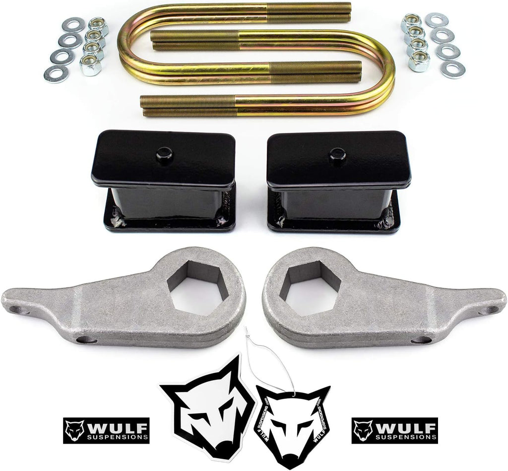 1-3" Front 3" Rear Lift Kit for Ford Ranger 2WD 4X4 with Torsion Bar Suspension V7565