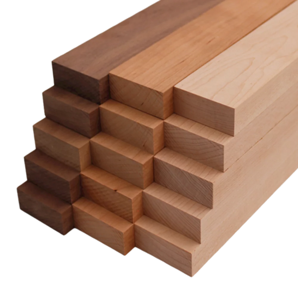 Walnut Maple Cherry Boards 3/4" x 2" 15 Pcs I675872