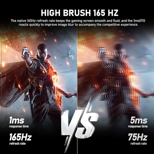 24.5 Inch IPS 200Hz Gaming Monitor, FHD 1080p, 1ms, Black Q80187