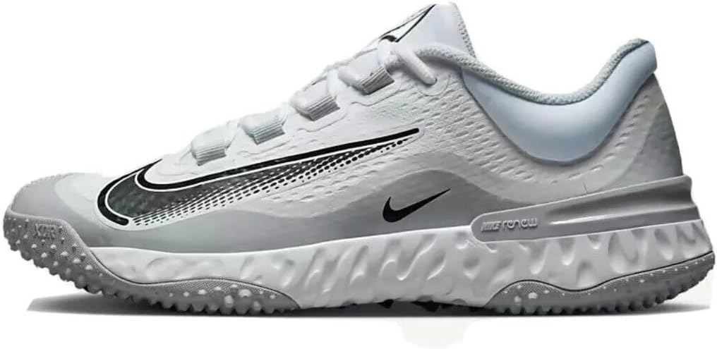Grey/White Baseball Turf Shoes M944
