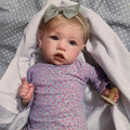 20 inch Handmade Vinyl Reborn Baby Doll with Weighted Cloth Body W23120
