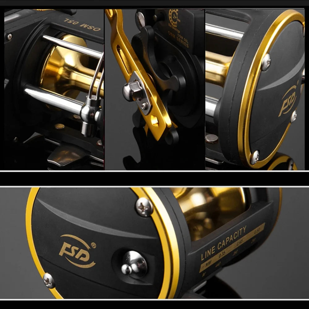 Full Metal Trolling Fishing Reel S2538