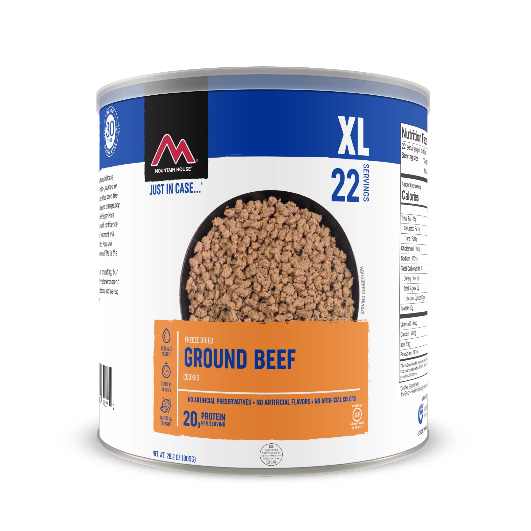 Ground Beef #10 Can Q3176