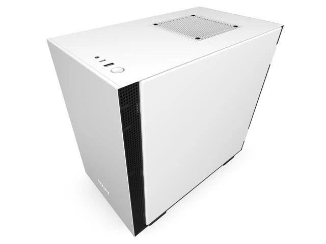Mini-ITX PC Gaming Case with Tempered Glass Side Panel Q893923