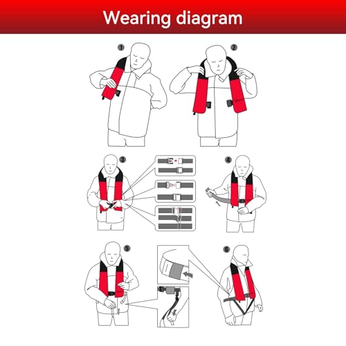 Automatic Inflatable Life Jacket for Adults G669