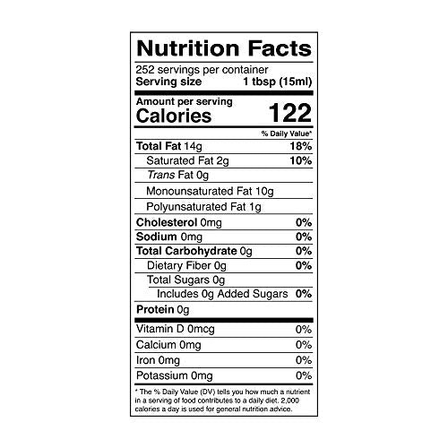 Organic Extra Virgin Olive Oil – 128 fl oz – Gallon Q143675