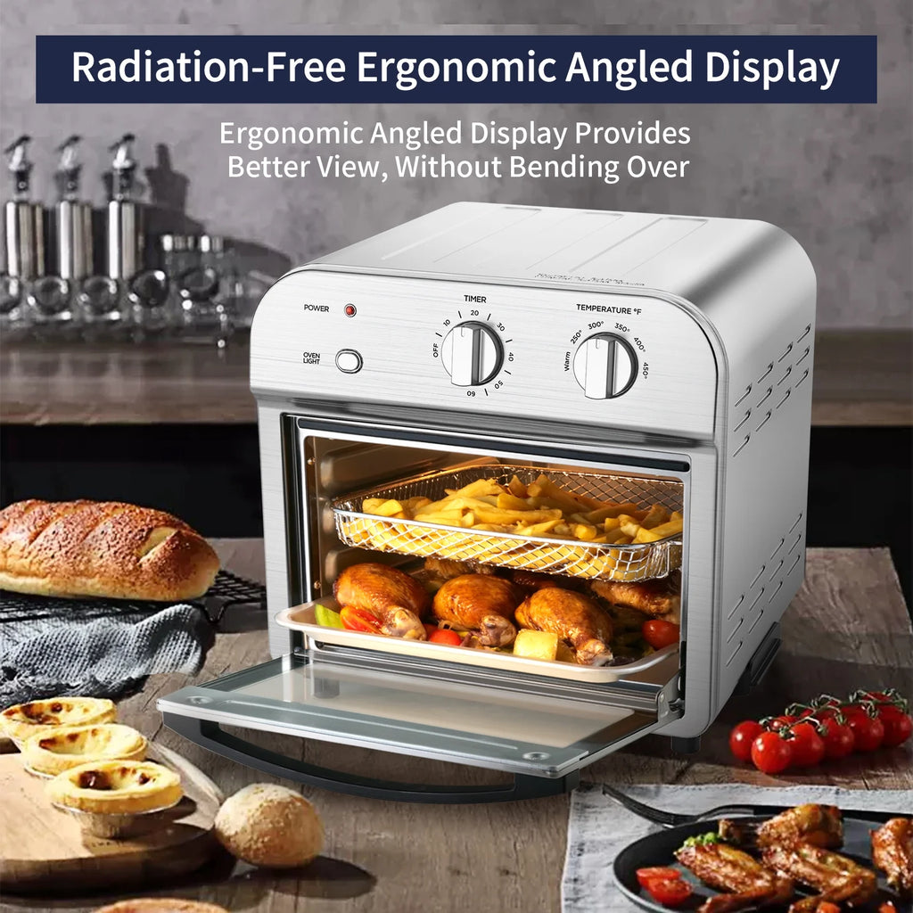 1500W Stainless Steel Air Fryer Toaster Oven Y151083