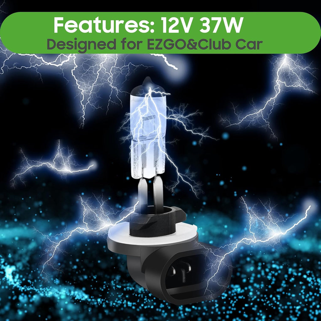 12V 37W Halogen Headlight Bulb 2 Pack O192