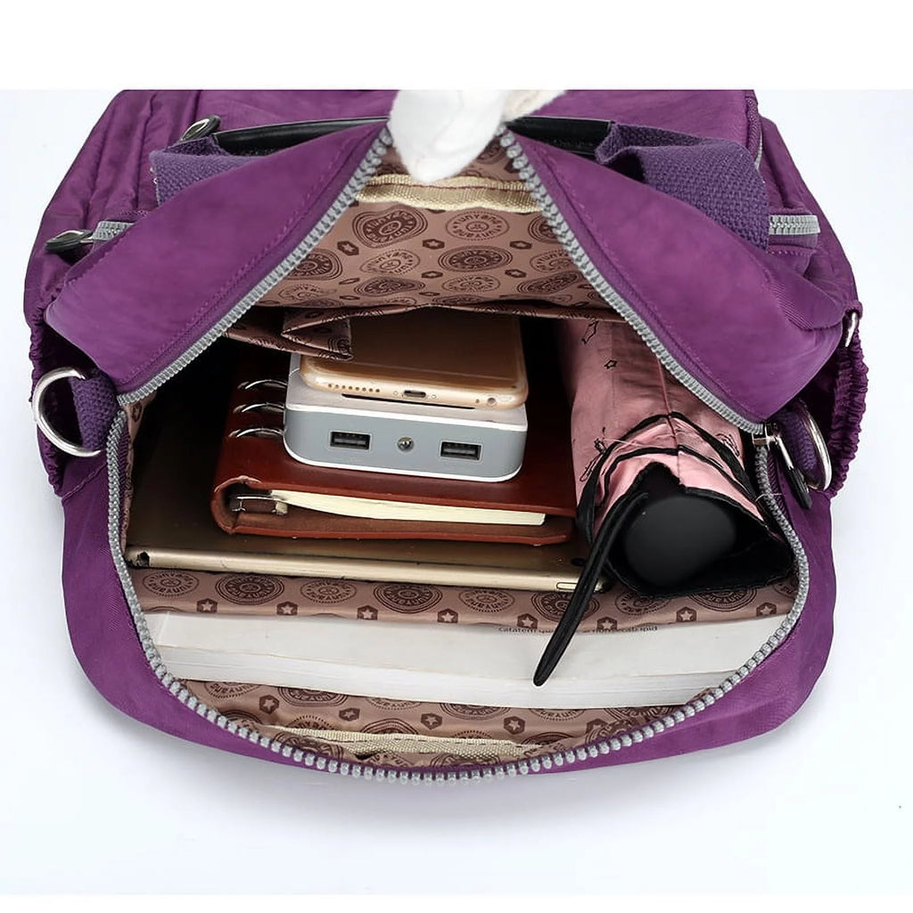 Lightweight Nylon Totes Water Resistant Crossbody Shoulder Bag L331819