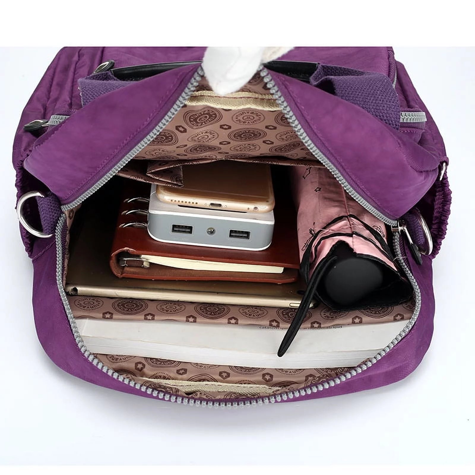 Lightweight Nylon Totes Water Resistant Crossbody Shoulder Bag L331819