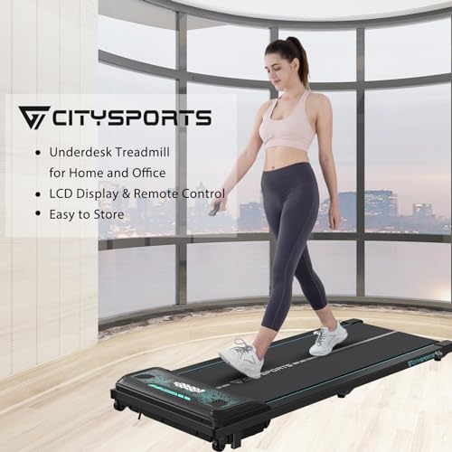 Ultra Slim Portable Under Desk Treadmill T94578