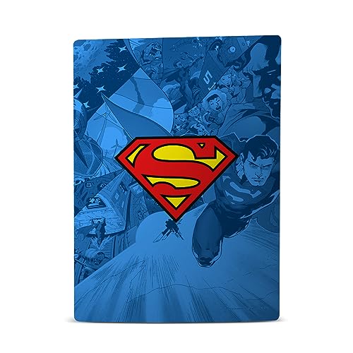 Superman DC Comics Vinyl Decal Cover Compatible with PS5 Disc Console & DualSense U16374