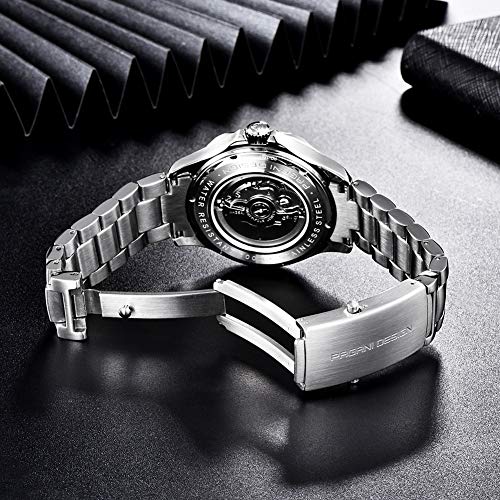 Stainless Steel Automatic Diving Watch with Ceramic Bezel N161