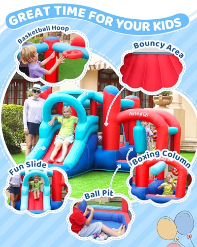 Bounce House with Slide S43831
