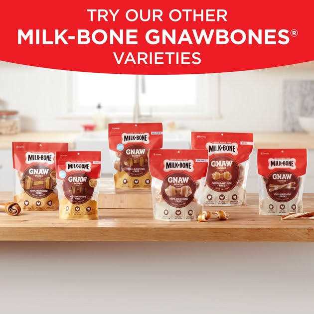 Gnaw Bones Dog Treats Y4781