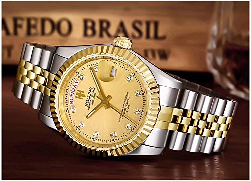 41MM Quartz Watch with Calendar Luminous Waterproof Wrist Watches E899