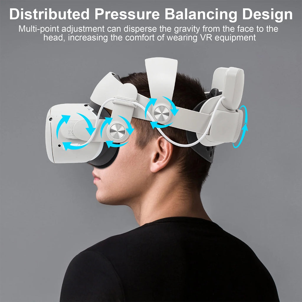 Battery Pack Head Strap Compatible with Quest 2 O230