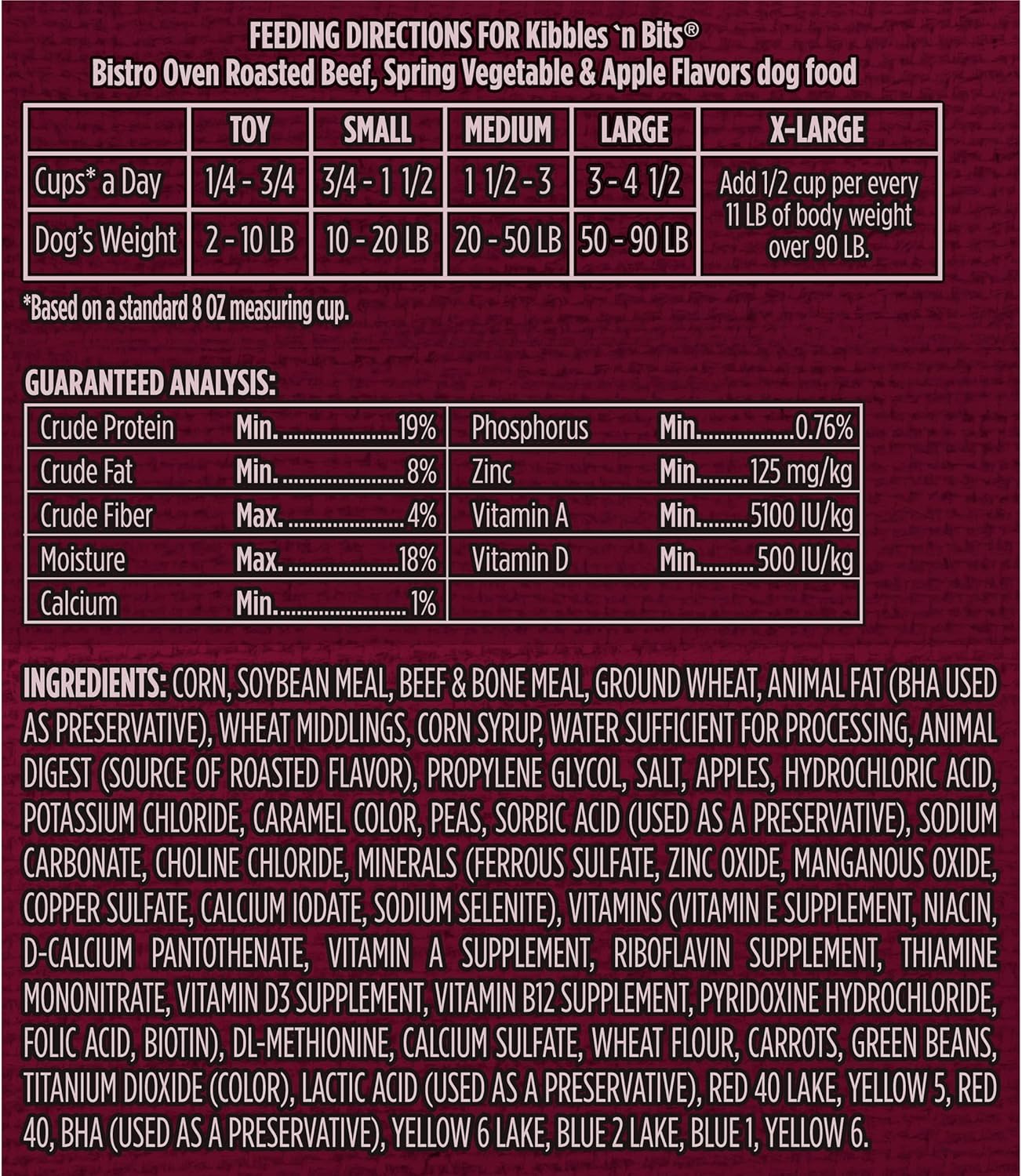 50 Lb Dry Dog Food V246