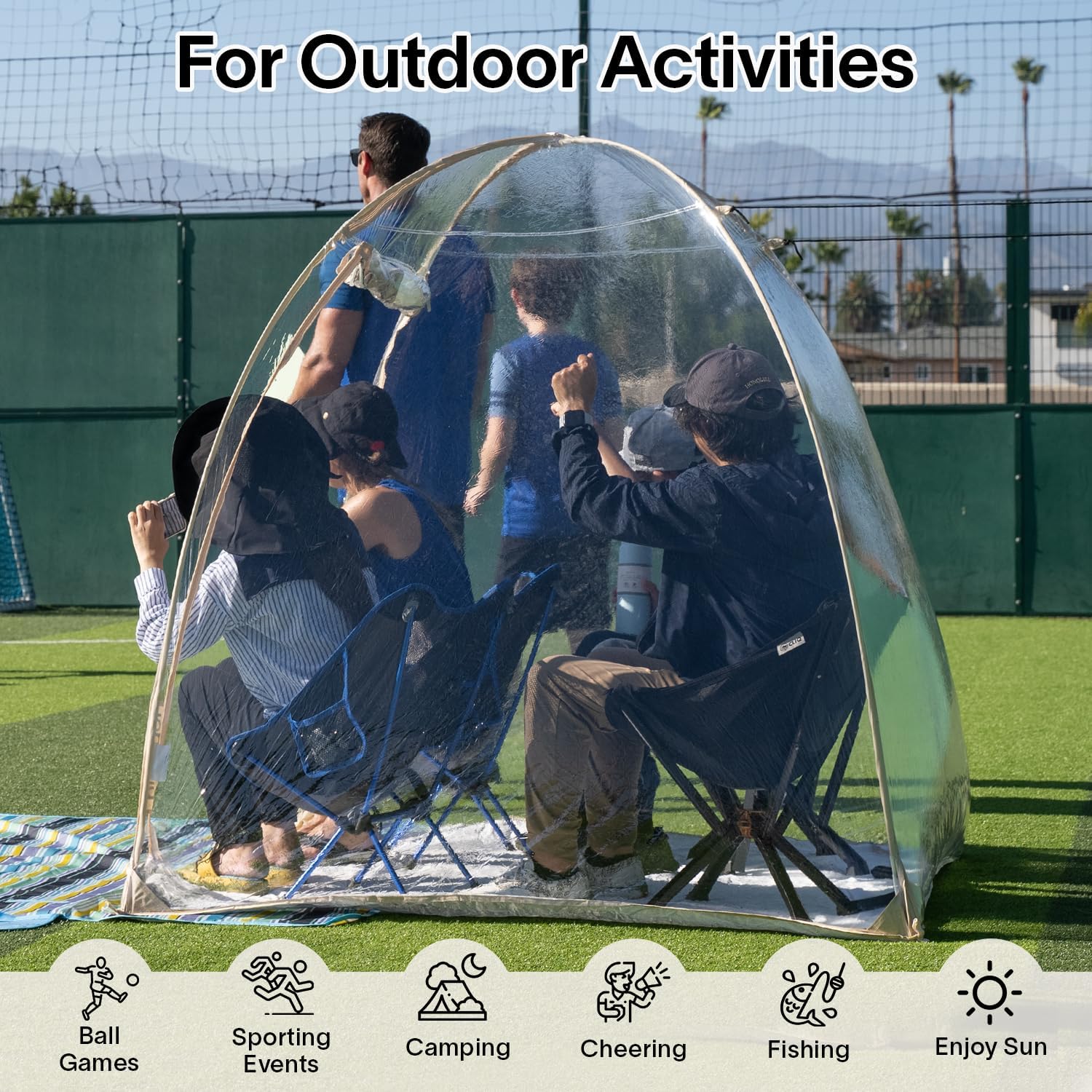 Weatherproof Pop up Bubble Tent Z2545