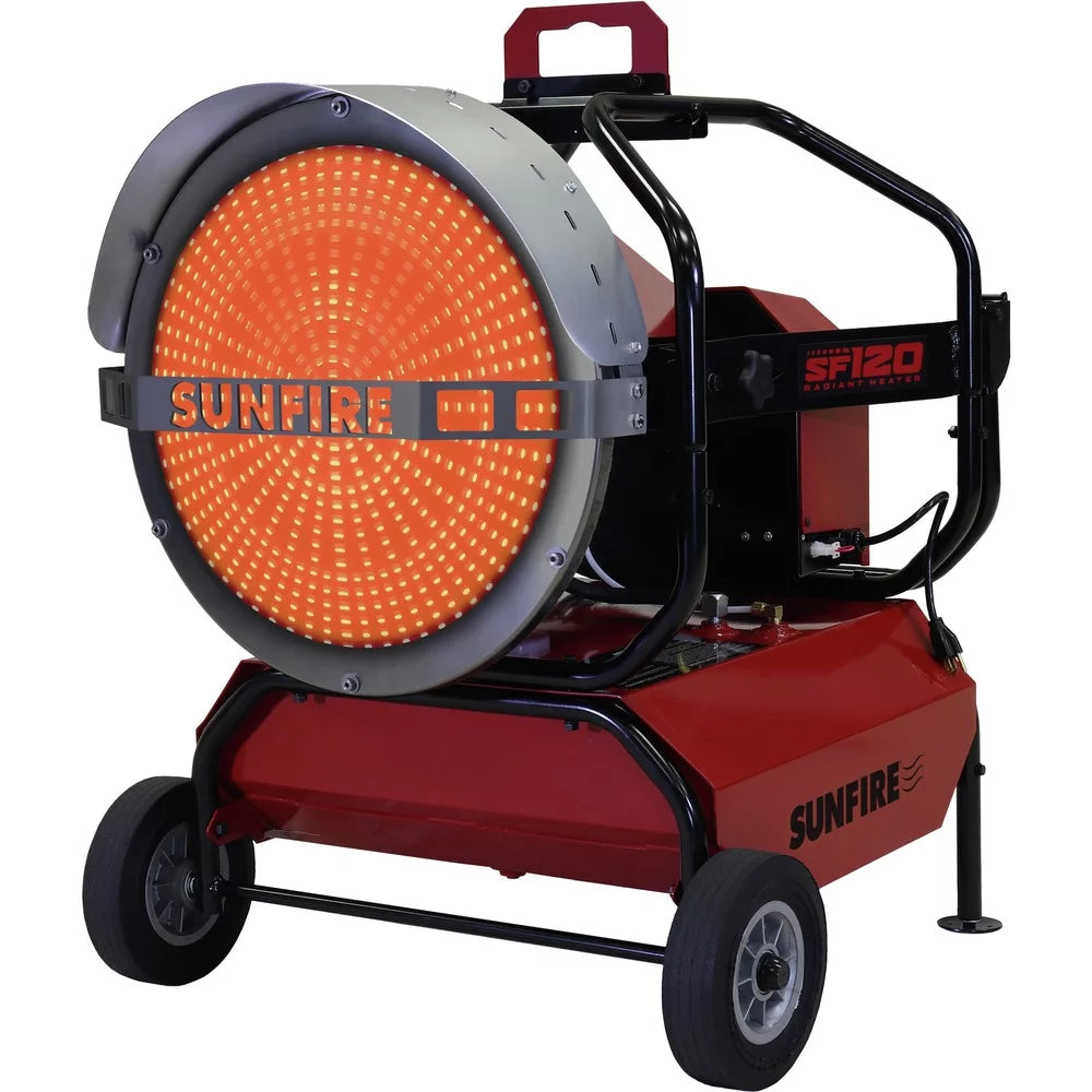 120,000 BTU Diesel/Kerosene Radiant Heater H574774