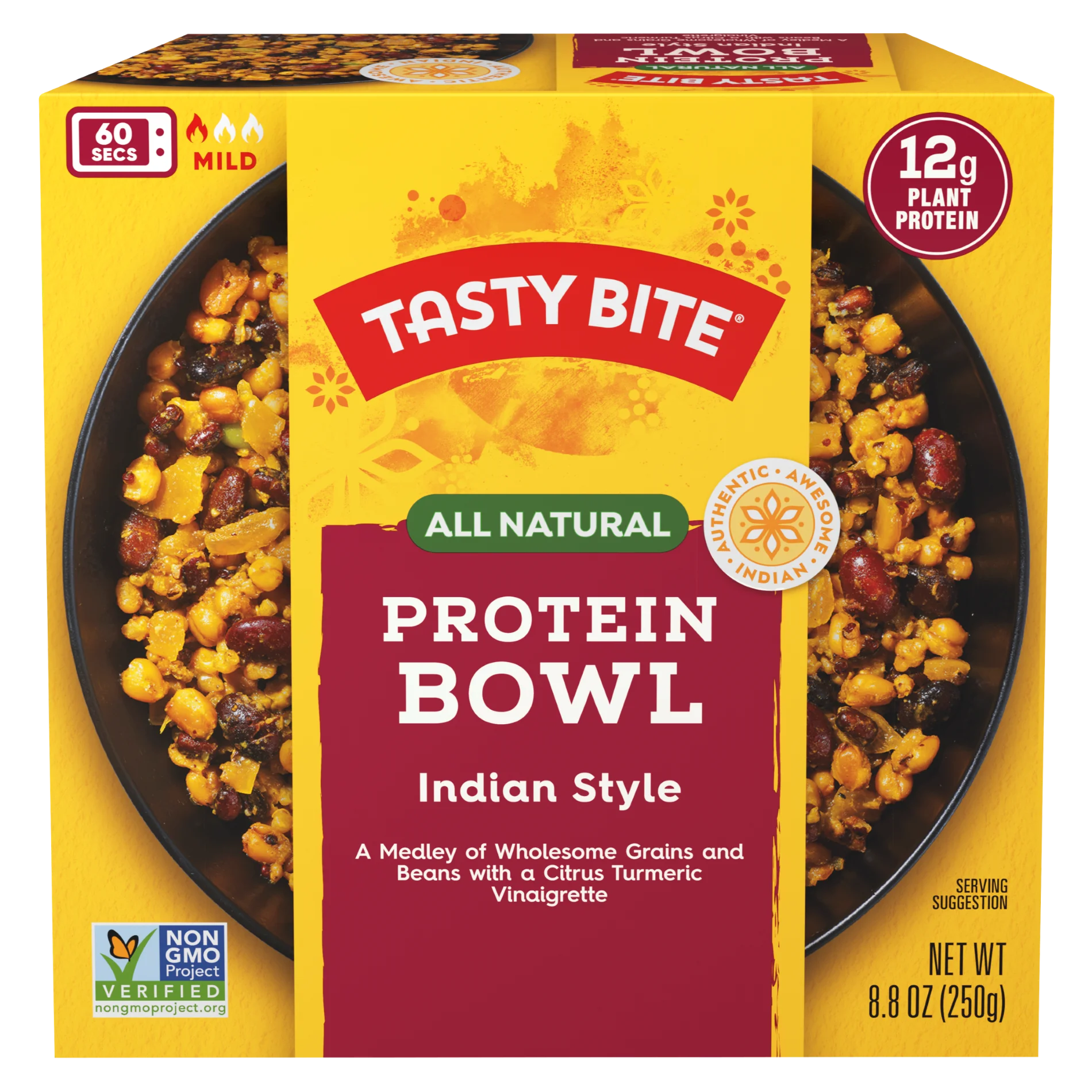 (4 pack) 8.8 oz Plant Based Protein Bowl Y28070