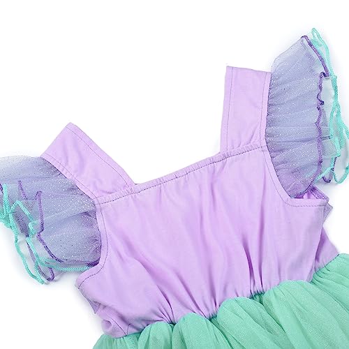 Little Mermaid Costume Princess Dress Outfit Accessories H315