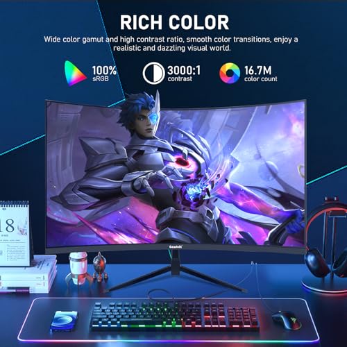 24.5 Inch IPS 200Hz Gaming Monitor, FHD 1080p, 1ms, Black Q80187