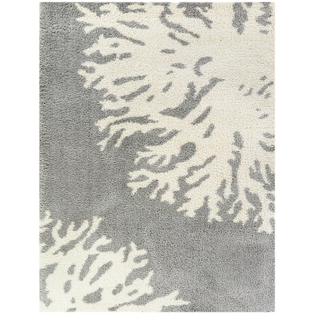 Teal Blue 5 ft. x 7 ft. Shag Area Rug F5945