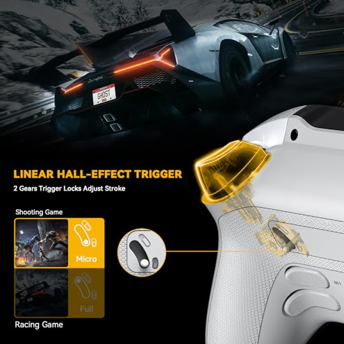 Black Wireless Gaming Controller with Charging Dock B715901