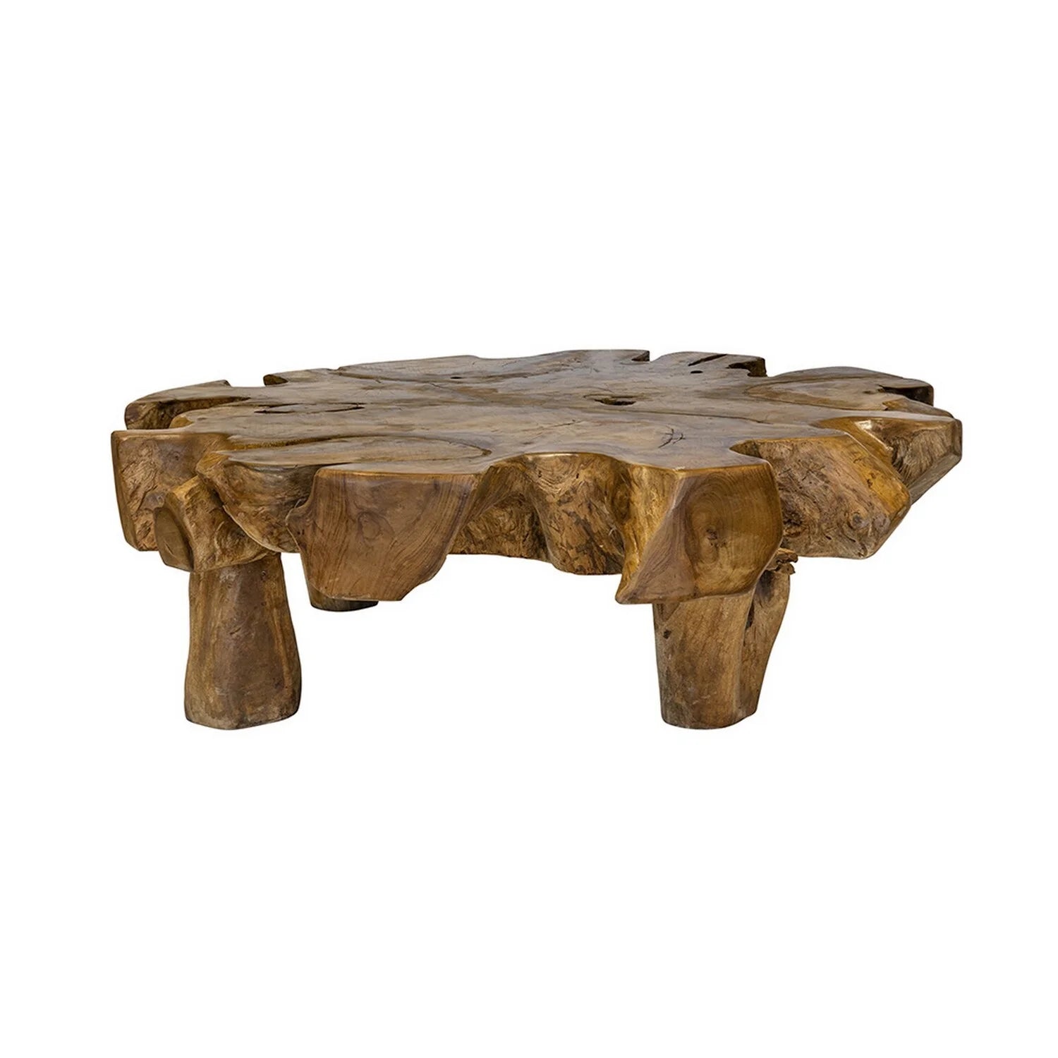 Natural Brown Teak Root Coffee Table B1832