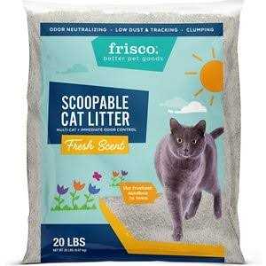 Scented Clumping Clay Cat Litter K73292