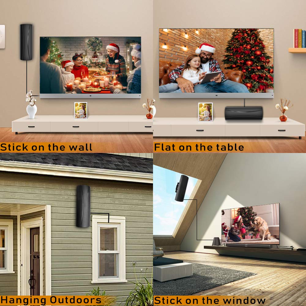 Digital TV Antenna with 36FT Coaxial Cable T407692