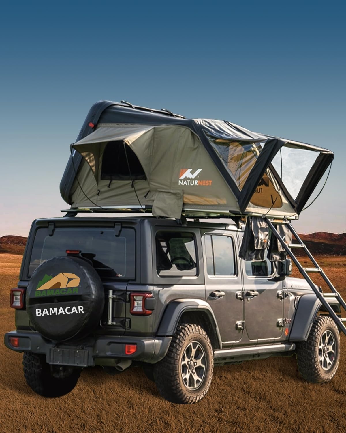 Hard Shell Rooftop Tent with 2 Chair M397