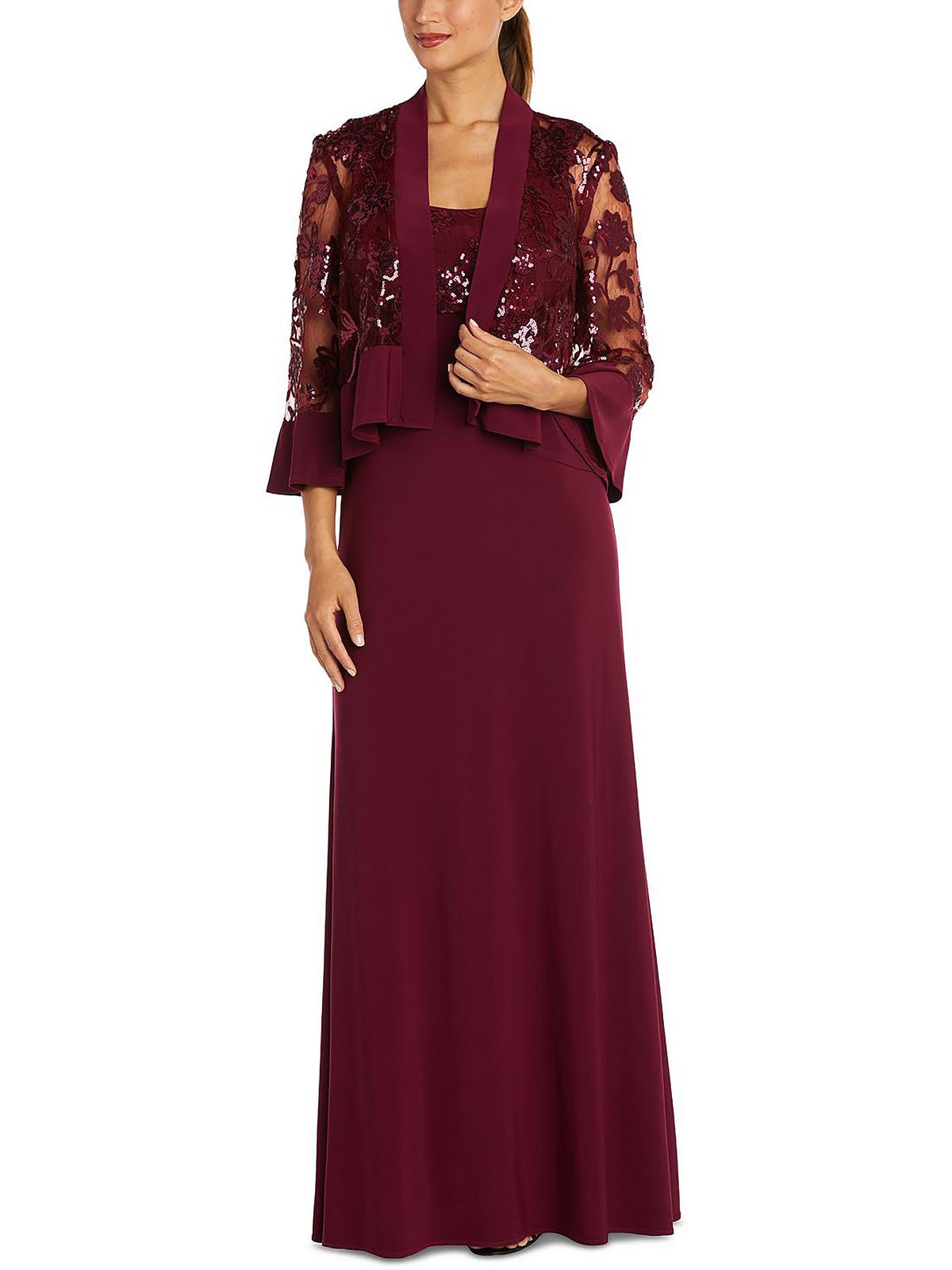 Petites Lace 2PC Evening Dress A328876