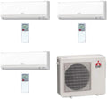 24,000BTU Multi-Split Heat Pump Outdoor Unit with 3 Wall Mount Air Conditioner U819388
