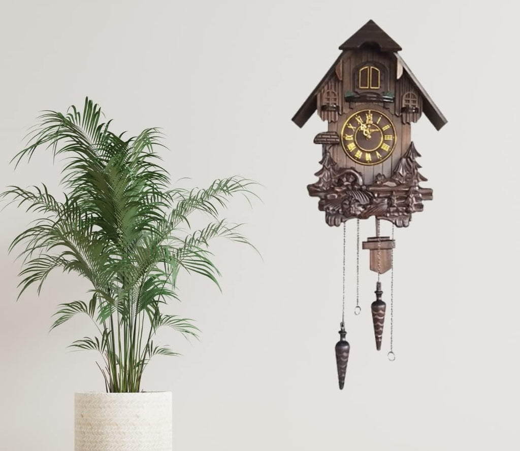 Black Forest Wooden Cuckoo Clock U281