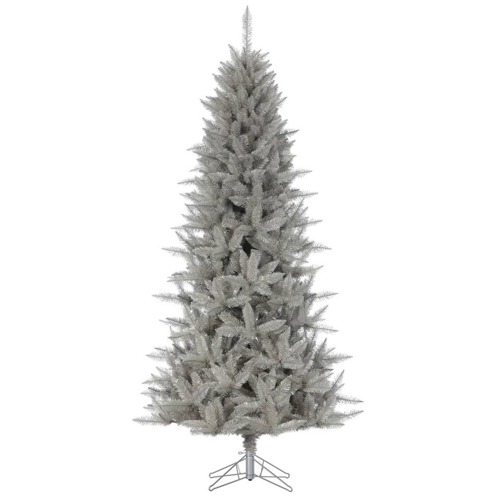 Platinum Fir Artificial Christmas Pencil Tree Z1145